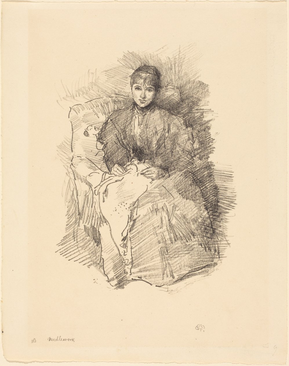 Kézimunka alkotó: James McNeill Whistler