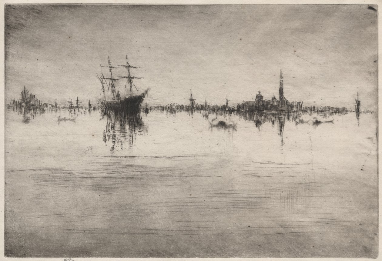 Éjszakai koncert alkotó: James McNeill Whistler