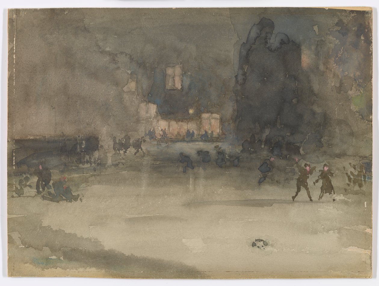 Nocturne: Amszterdam télen alkotó: James Abbott McNeill Whistler