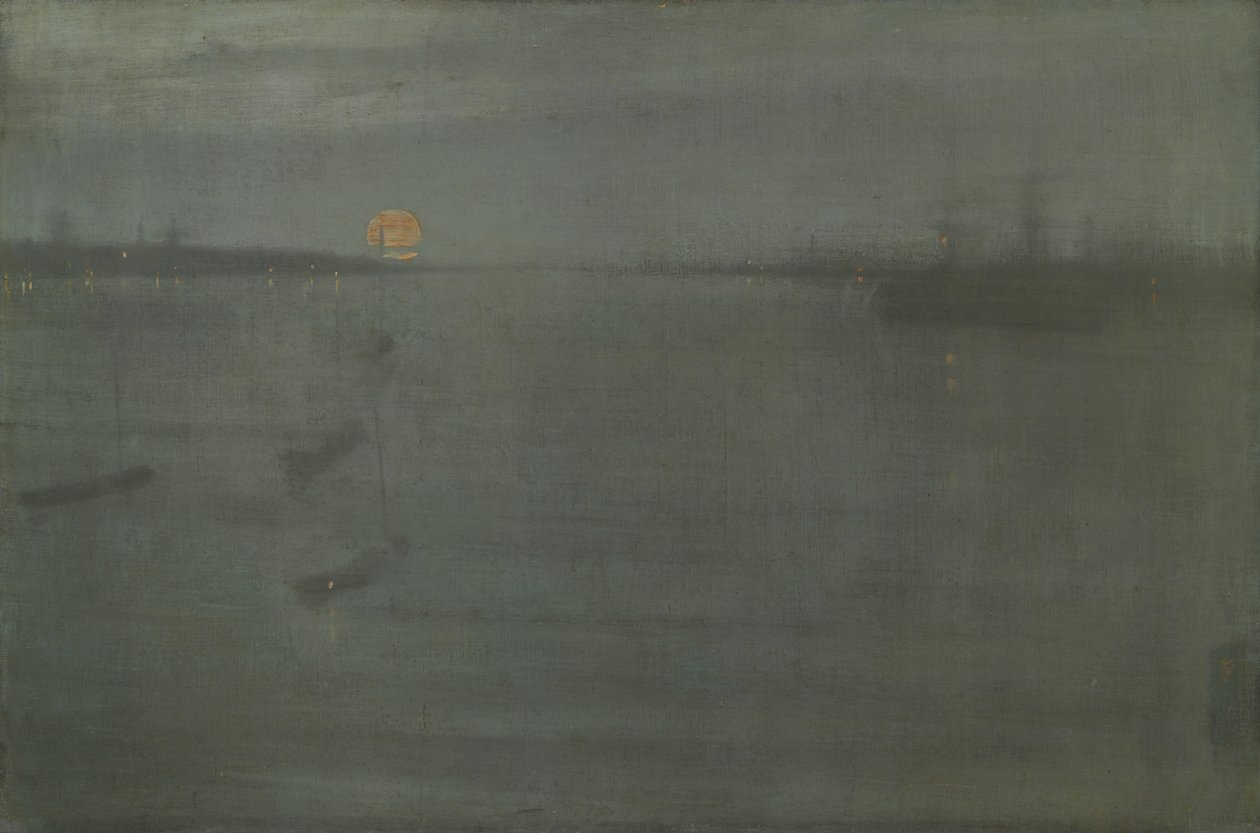 Nocturne: Southampton Water alkotó: James McNeill Whistler