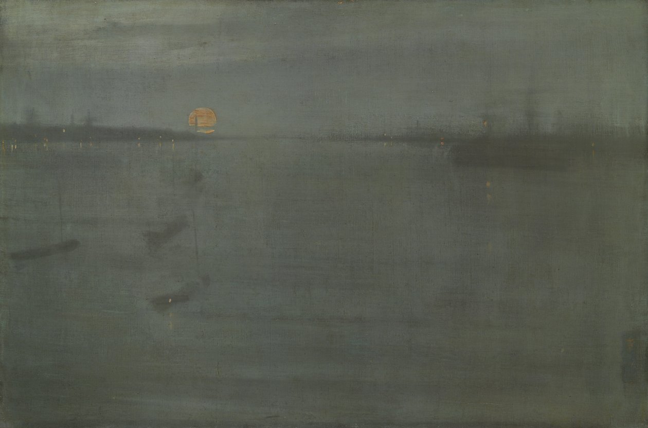 Nocturne: Southampton Water alkotó: James McNeill Whistler