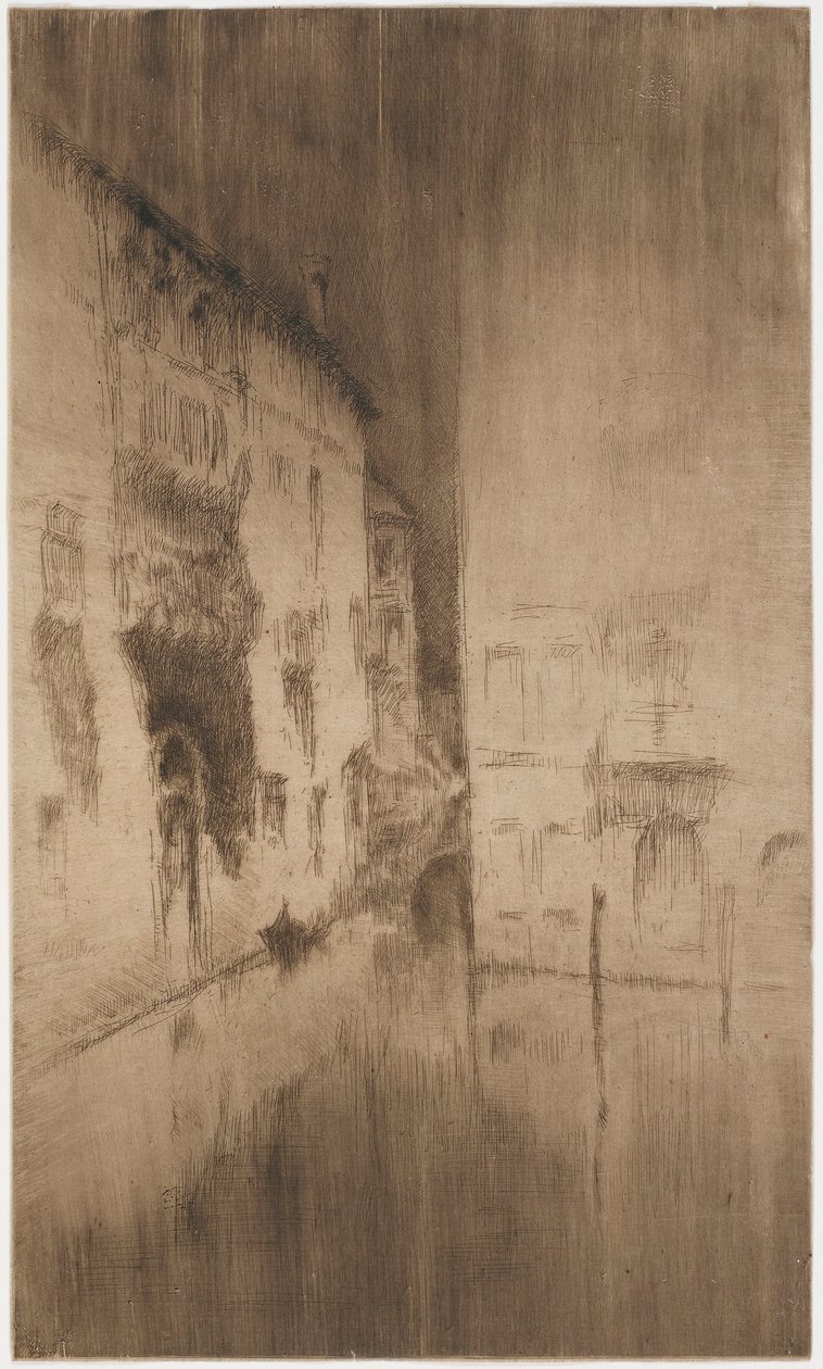 Nocturne: Paloták alkotó: James Abbott McNeill Whistler