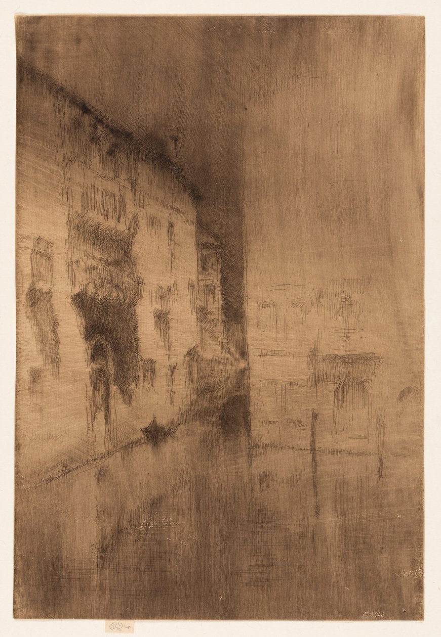 Nocturne: Paloták alkotó: James Abbott McNeill Whistler