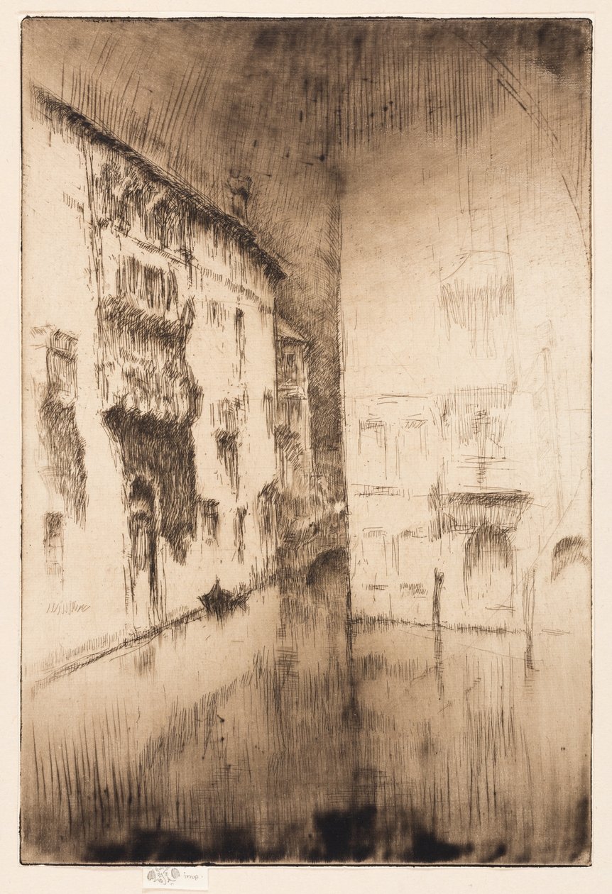Nocturne: Paloták alkotó: James Abbott McNeill Whistler