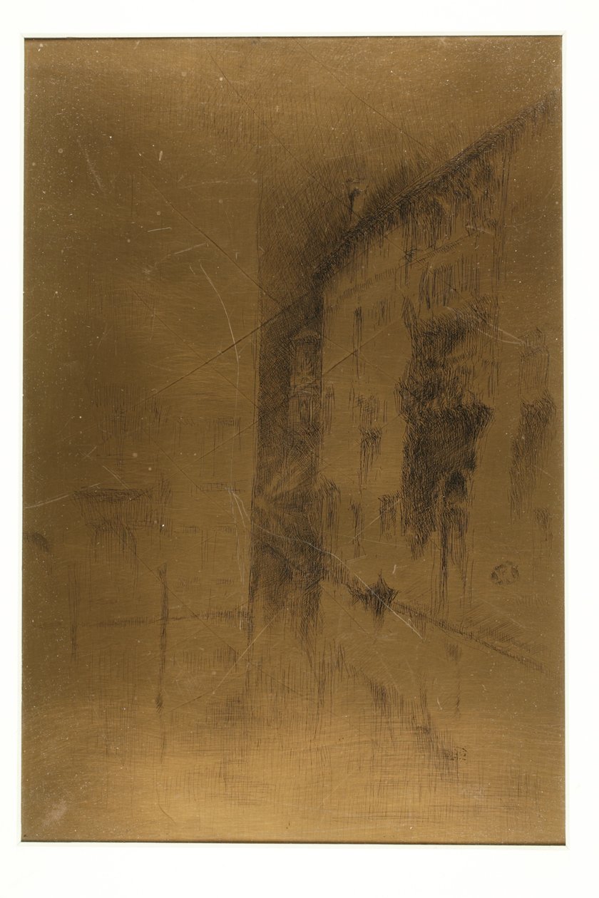 Nocturne: Paloták alkotó: James Abbott McNeill Whistler
