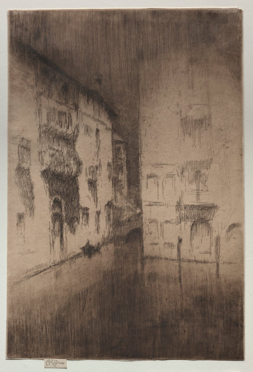 Nocturne:  Palaces alkotó: James McNeill Whistler