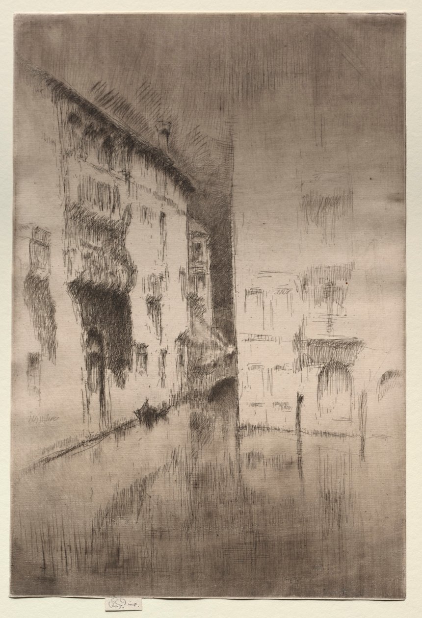 Nocturne:  Palaces alkotó: James McNeill Whistler