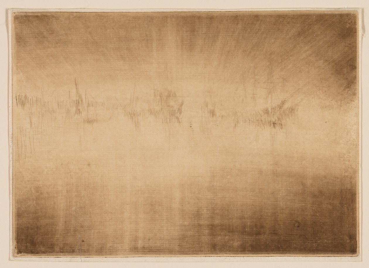 Nocturne: . alkotó: James McNeill Whistler