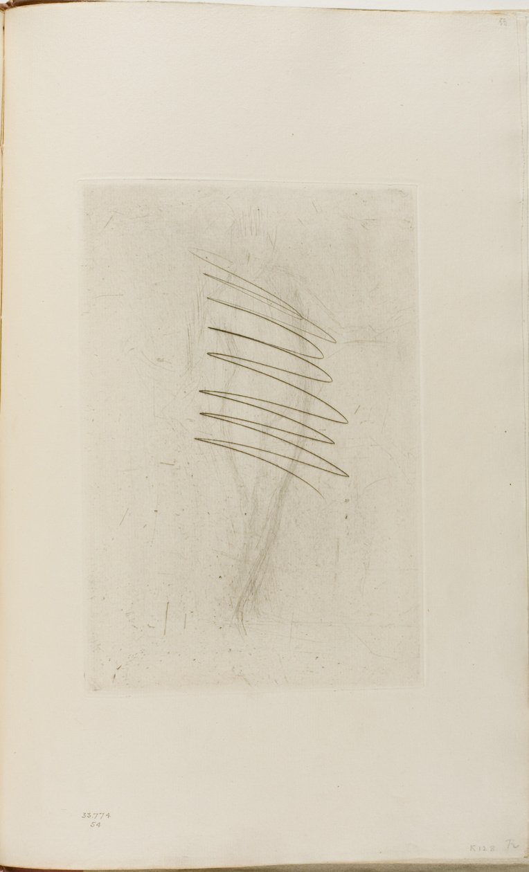 Meztelen nő áll, csípőre tett kézzel alkotó: James Abbott McNeill Whistler