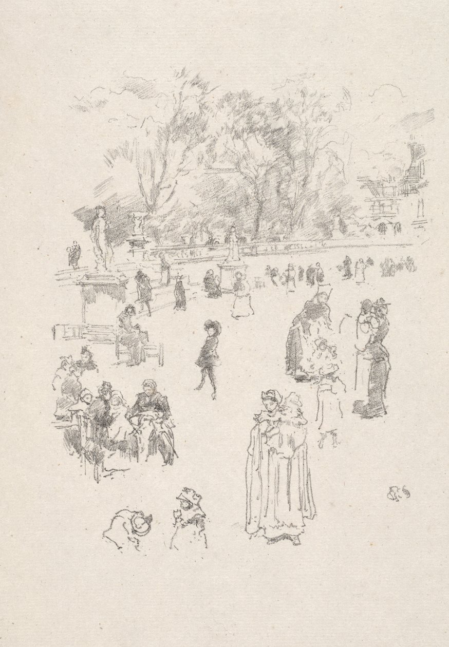 Gyermekgondozók alkotó: James McNeill Whistler