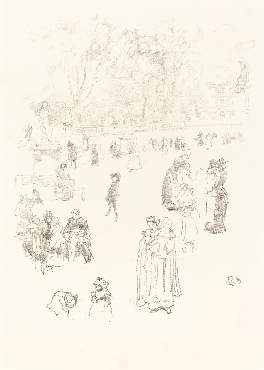 Nővérek: "Luxemburg szobalányai" alkotó: James Abbott McNeill Whistler