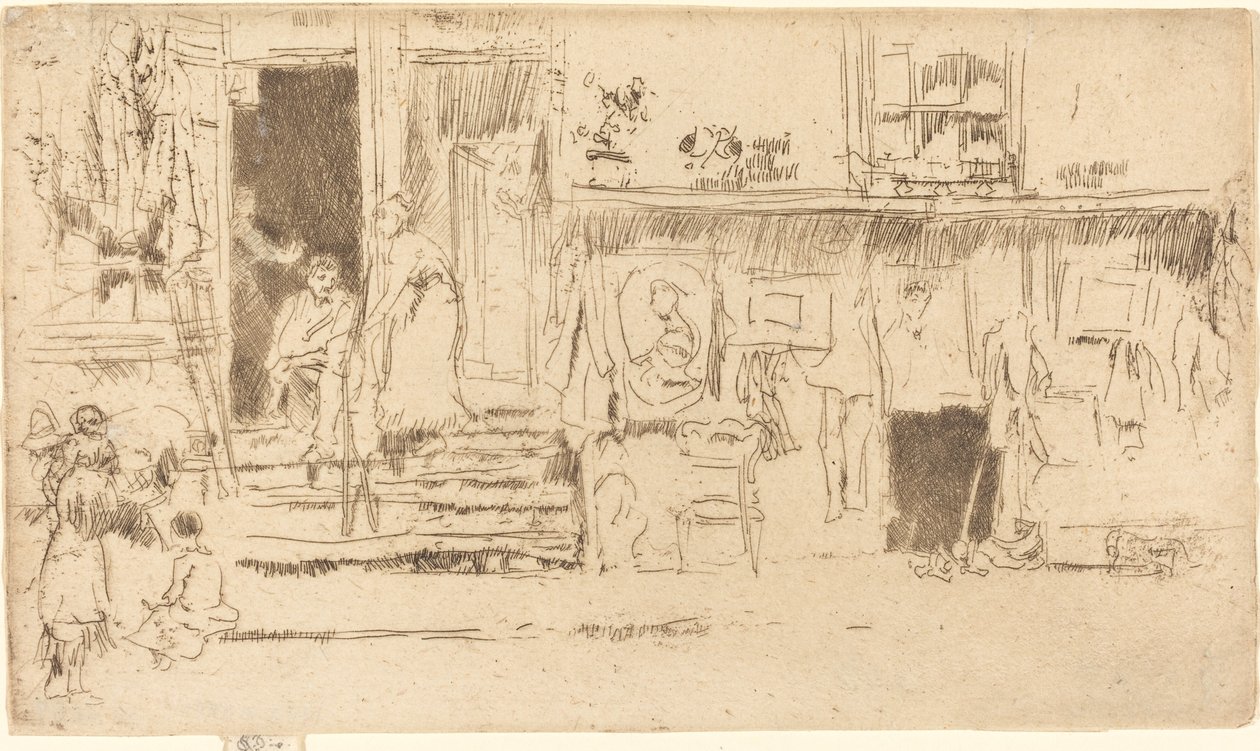 Óruhabolt, II. sz alkotó: James Abbott McNeill Whistler