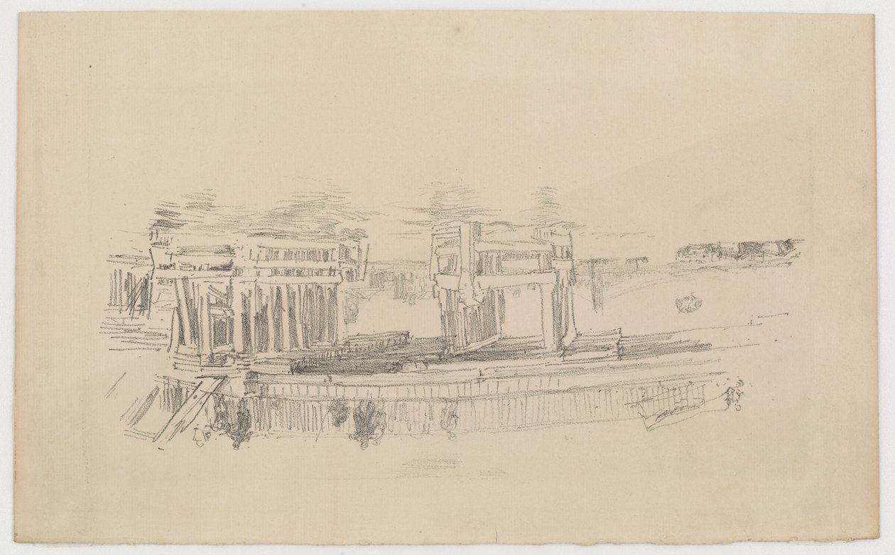 Régi Battersea híd alkotó: James Abbott McNeill Whistler
