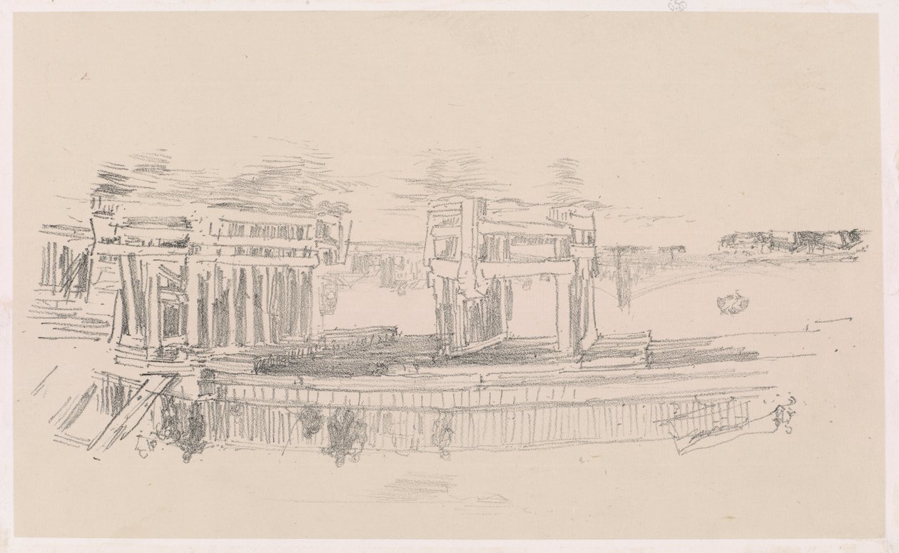 Régi Battersea híd alkotó: James Abbott McNeill Whistler