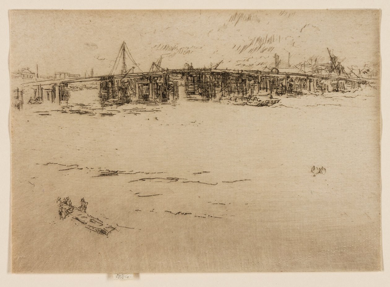 Old Battersea Bridge, 2. sz alkotó: James Abbott McNeill Whistler