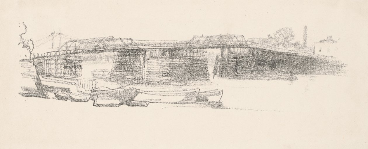 Old Battersea Bridge, 2. sz alkotó: James Abbott McNeill Whistler