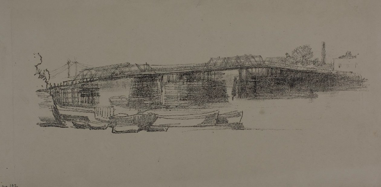Old Battersea Bridge, 2. sz alkotó: James Abbott McNeill Whistler