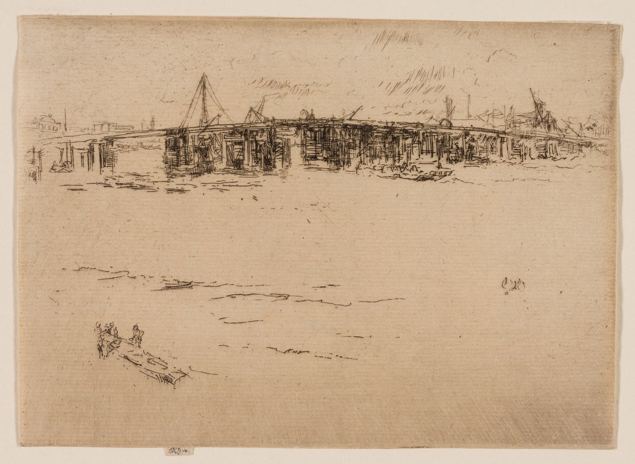 Old Battersea Bridge, 2. sz alkotó: James Abbott McNeill Whistler