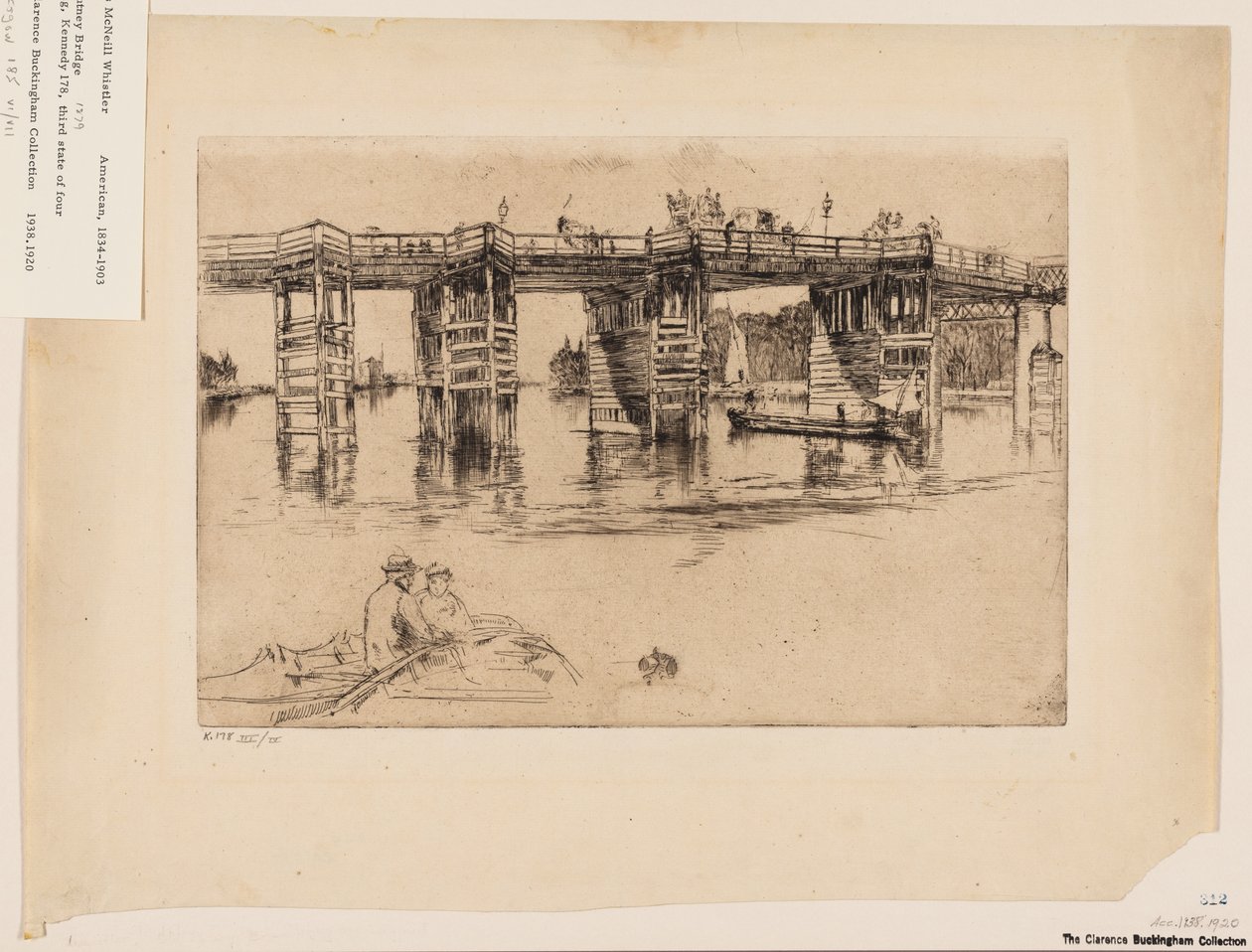 Régi Putney híd alkotó: James Abbott McNeill Whistler