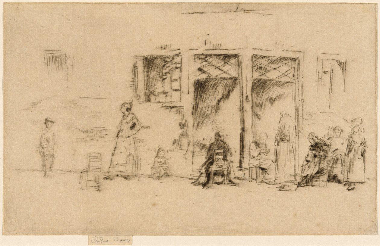 Öreg nők alkotó: James Abbott McNeill Whistler
