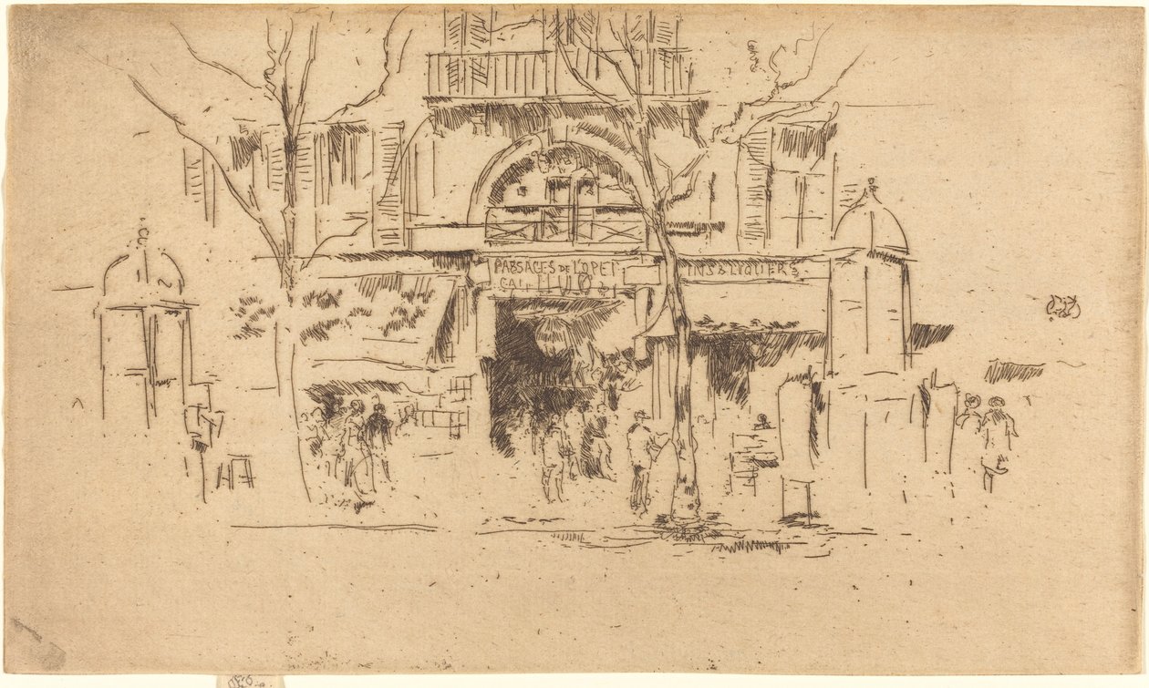 Az Opera szövegrészei alkotó: James Abbott McNeill Whistler