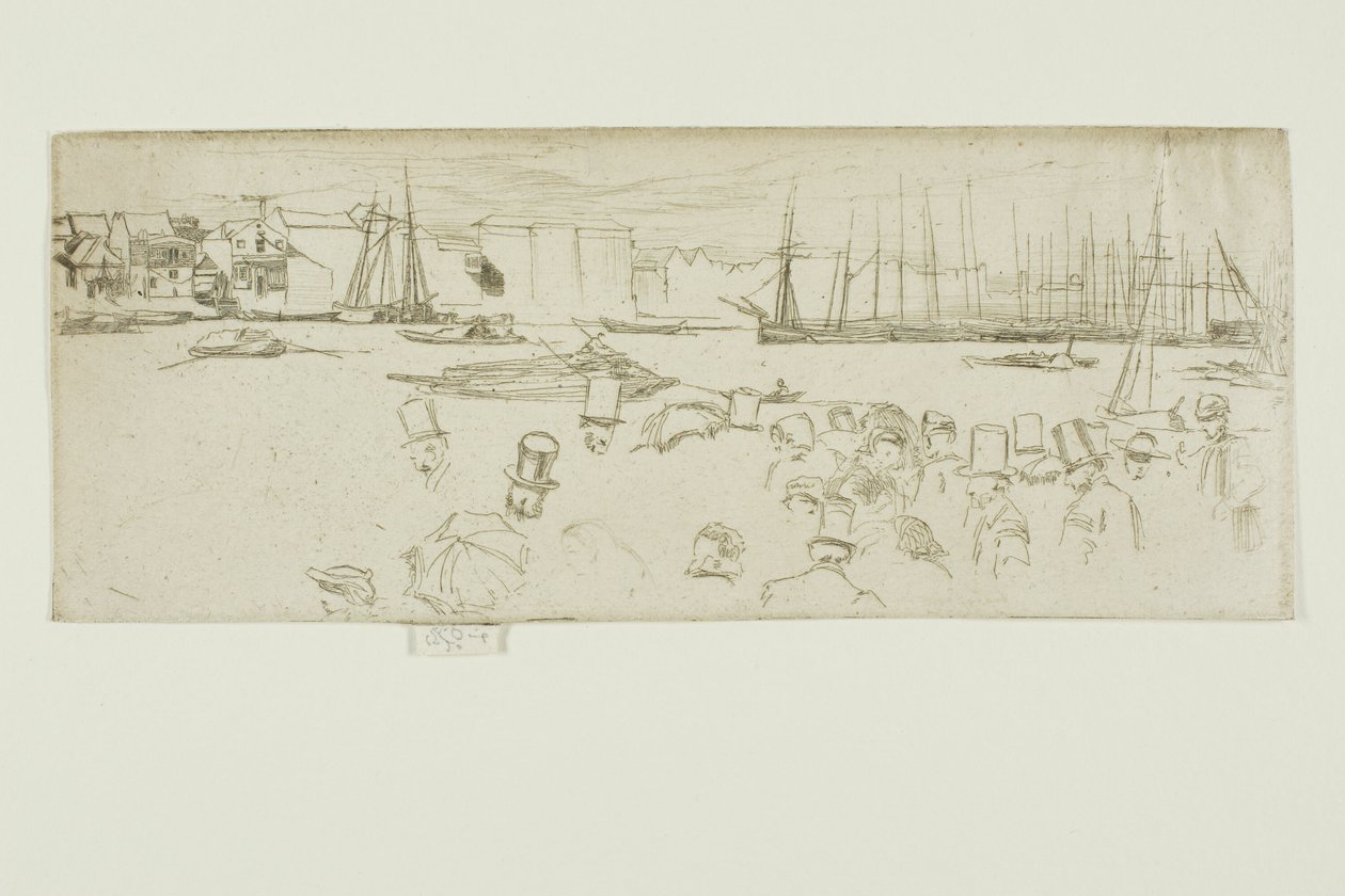Penny Passengers, Limehouse alkotó: James Abbott McNeill Whistler