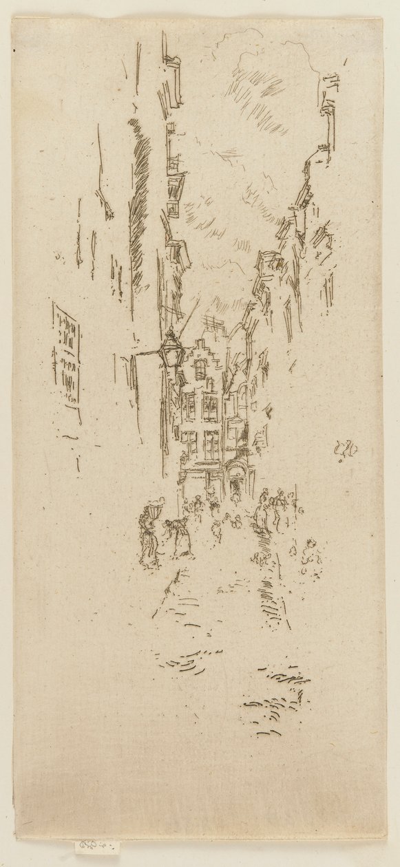 Little Butchers Street alkotó: James Abbott McNeill Whistler