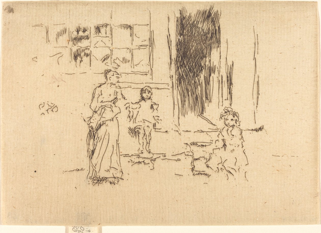 Petticoat Lane alkotó: James Abbott McNeill Whistler