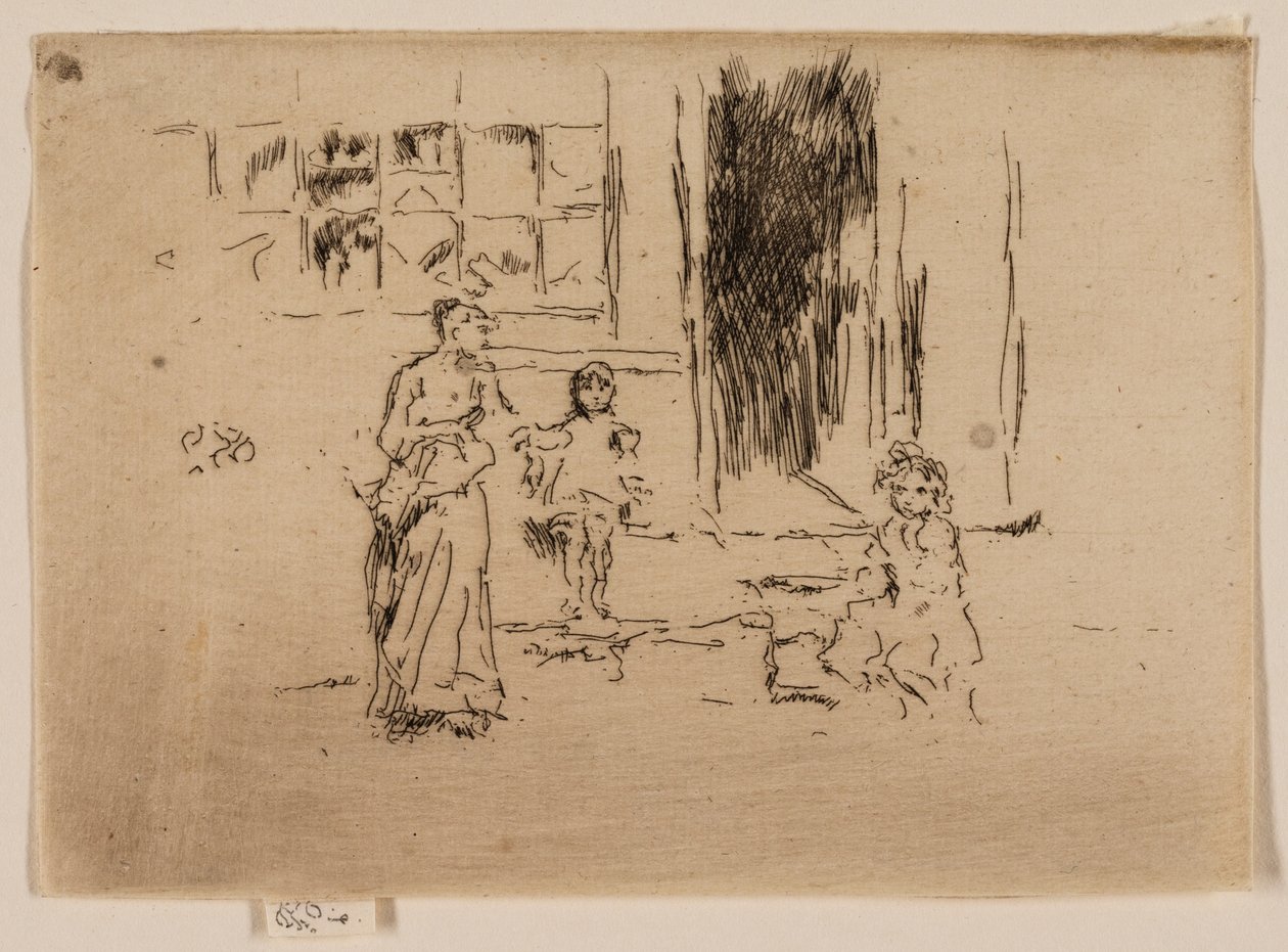 Petticoat Lane alkotó: James Abbott McNeill Whistler