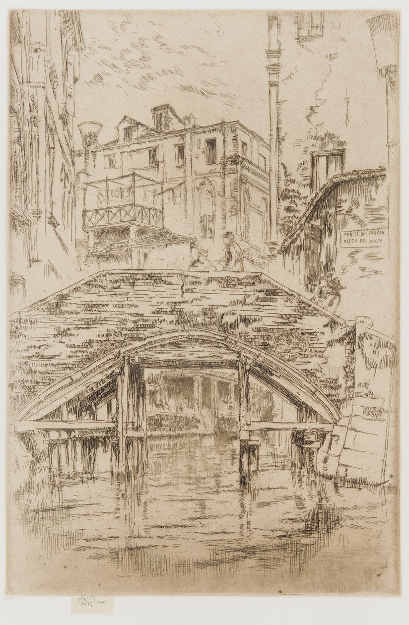 Piovan híd alkotó: James Abbott McNeill Whistler