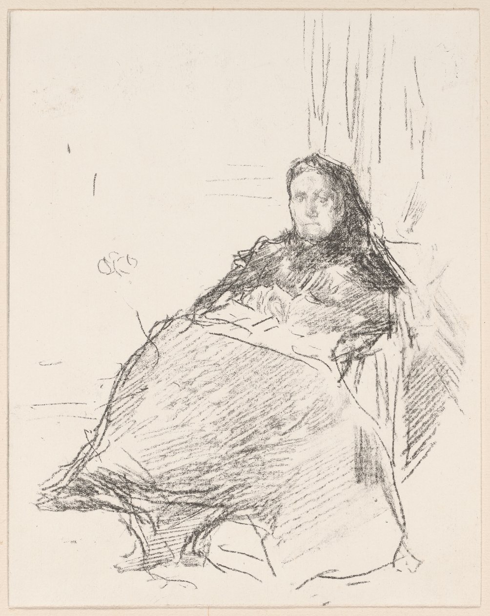 Portrétanulmány: Fülöpné, 2. sz alkotó: James Abbott McNeill Whistler