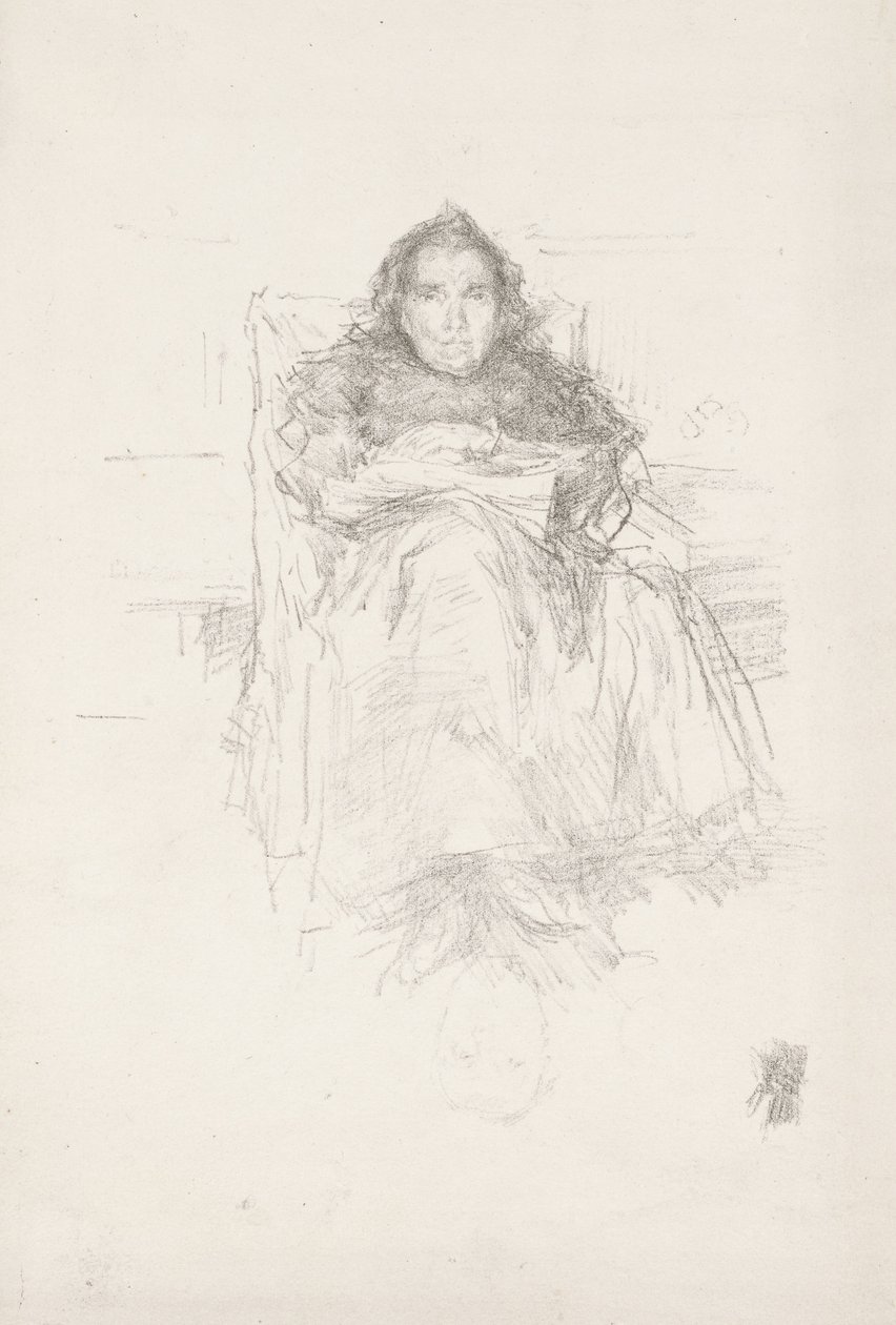 Portrétanulmány: Fülöpné, 3. sz alkotó: James Abbott McNeill Whistler