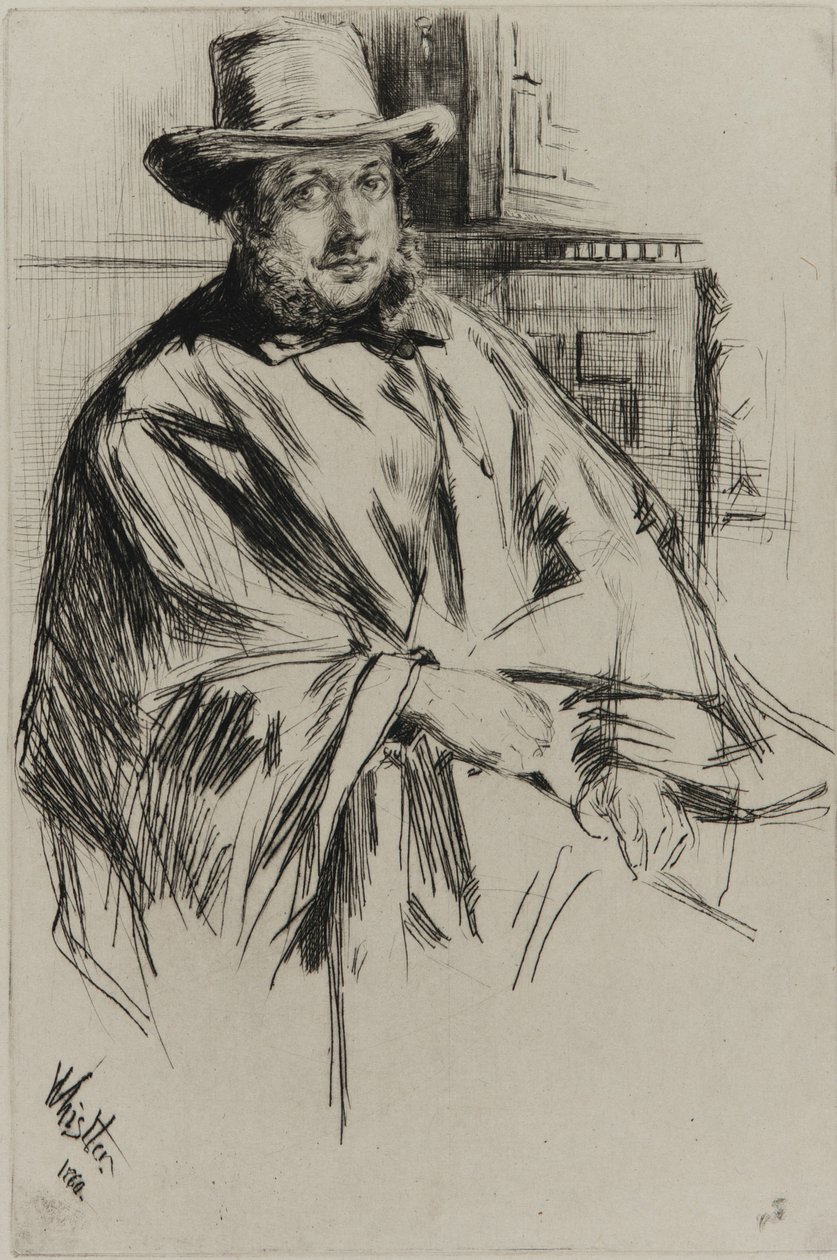 Egy férfi portréja alkotó: James Abbott McNeill Whistler