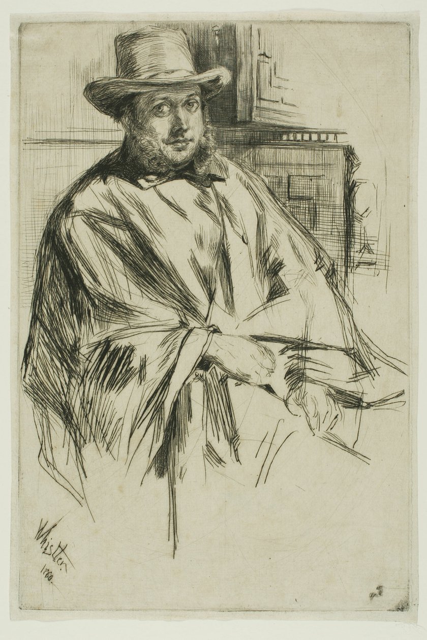 Egy férfi portréja alkotó: James Abbott McNeill Whistler