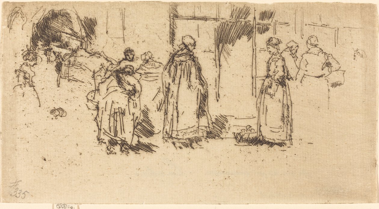 Baromfipiac, Loches alkotó: James Abbott McNeill Whistler