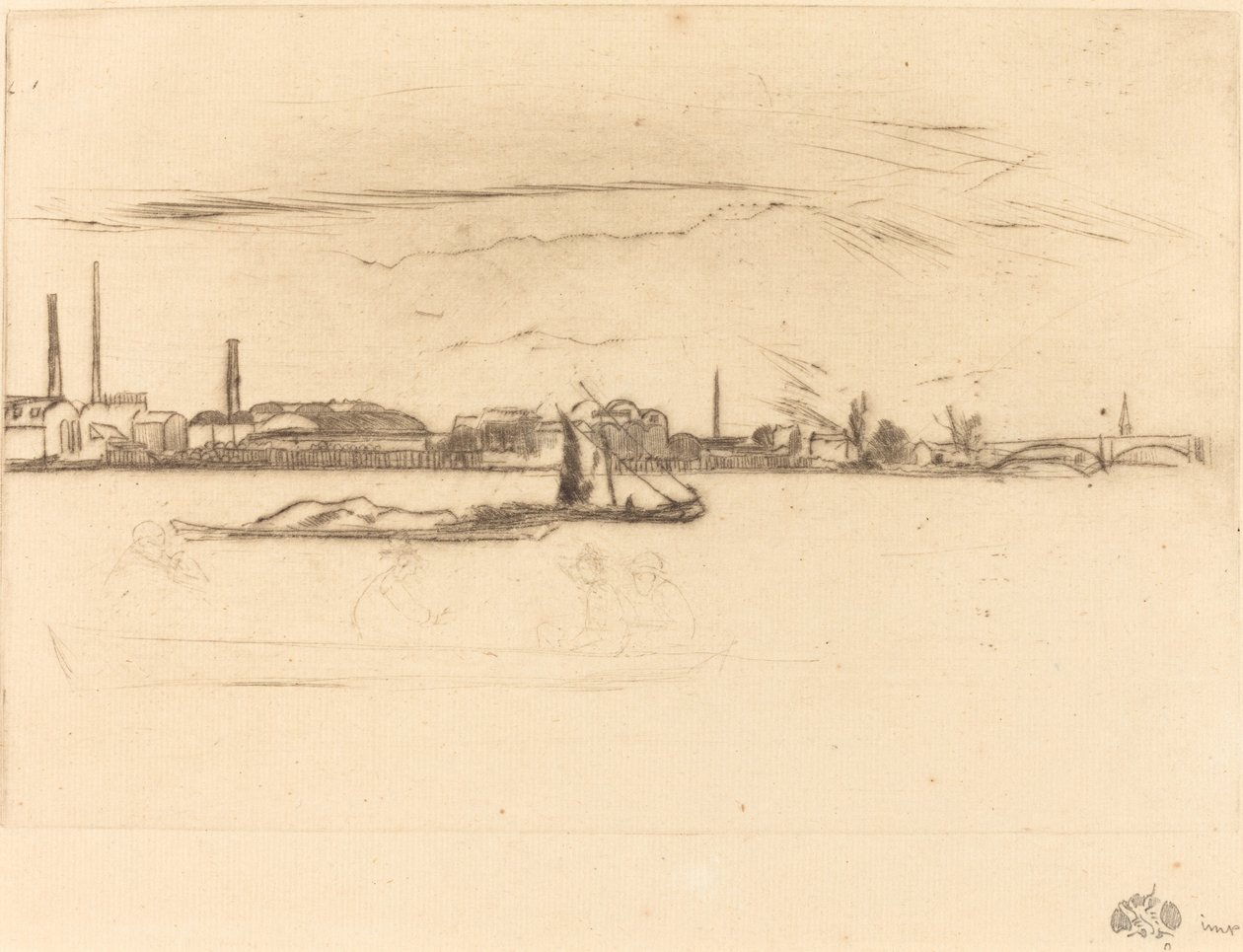 Ár gyertya-működik alkotó: James Abbott McNeill Whistler