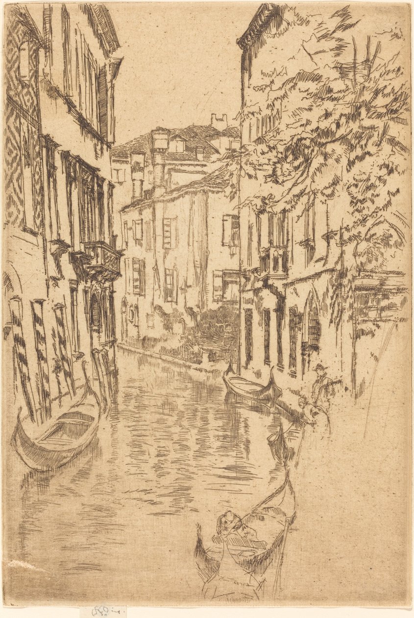 Csendes csatorna alkotó: James Abbott McNeill Whistler