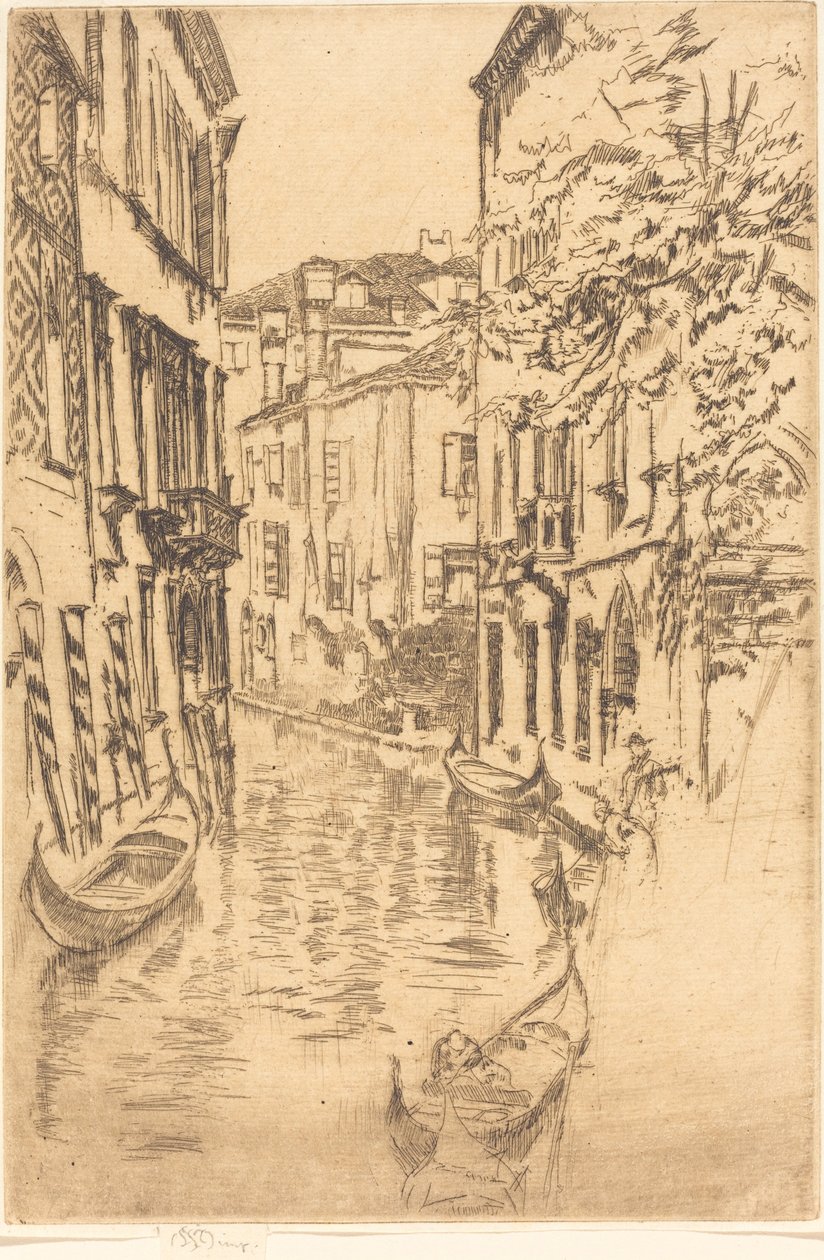 Csendes csatorna alkotó: James Abbott McNeill Whistler