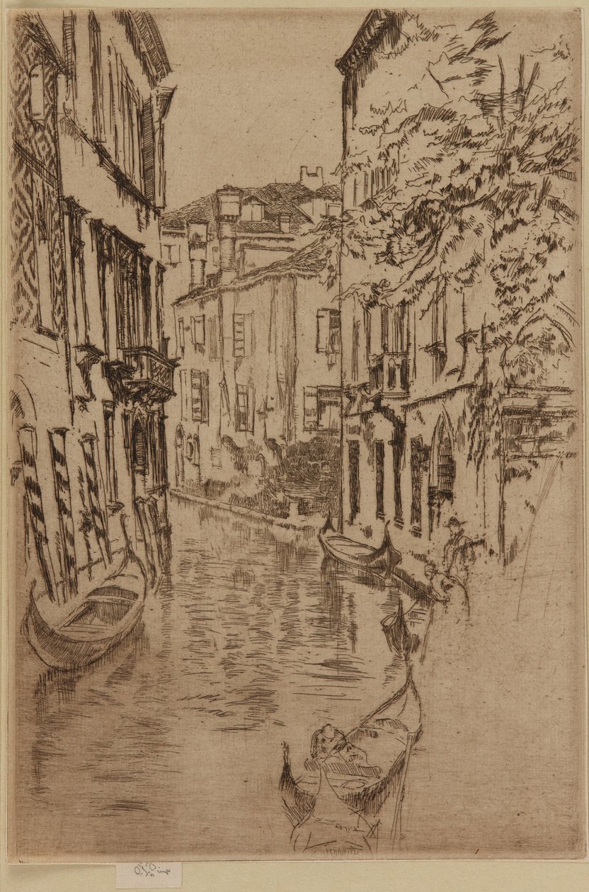 Csendes csatorna alkotó: James Abbott McNeill Whistler