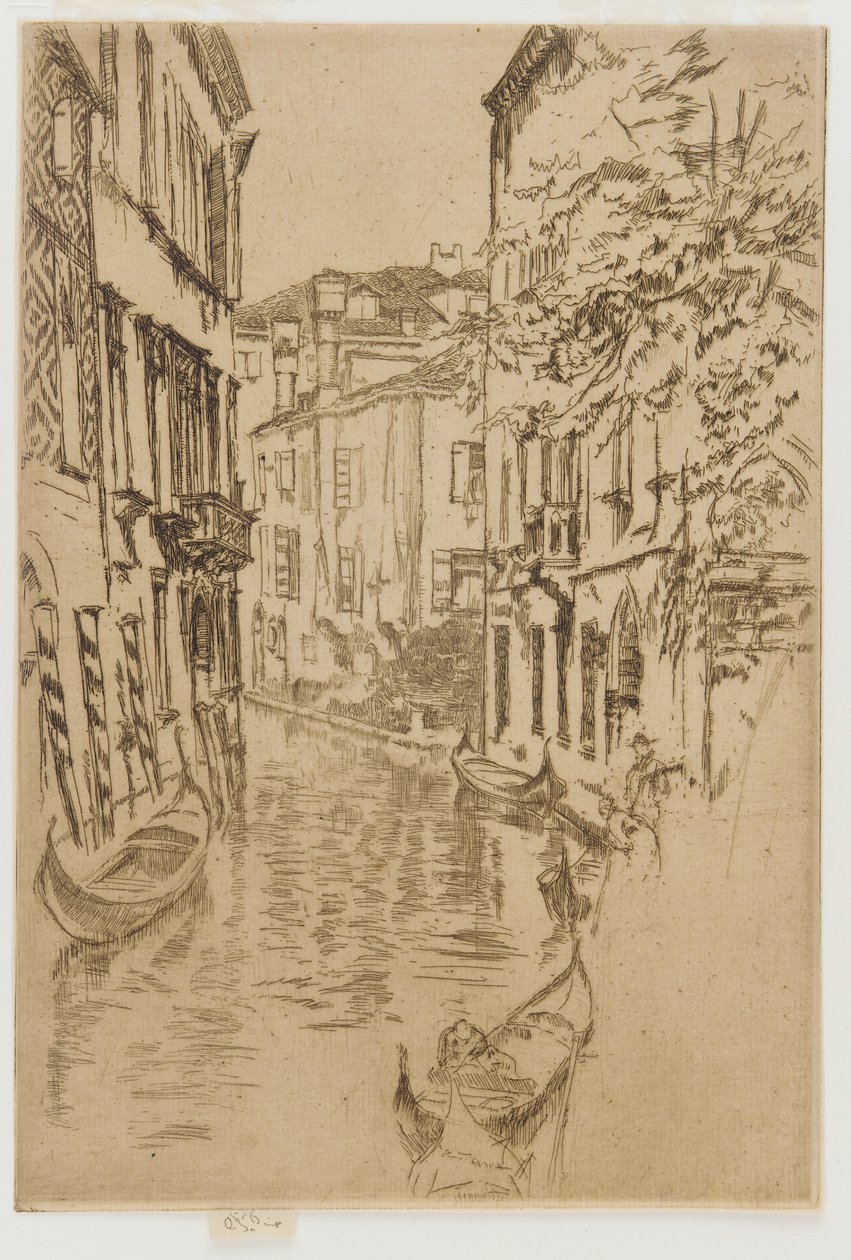 Csendes csatorna alkotó: James Abbott McNeill Whistler