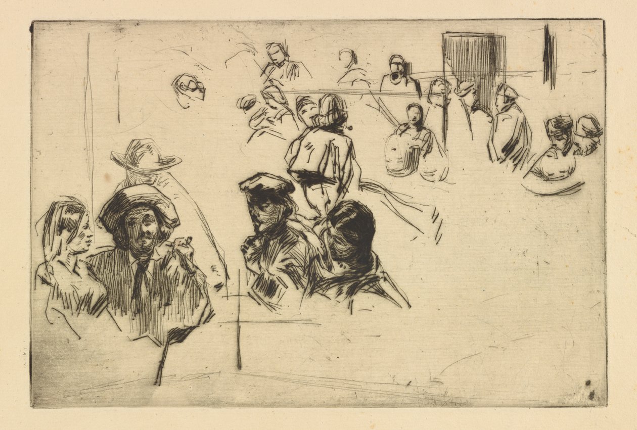 Ratcliffe Highway alkotó: James Abbott McNeill Whistler