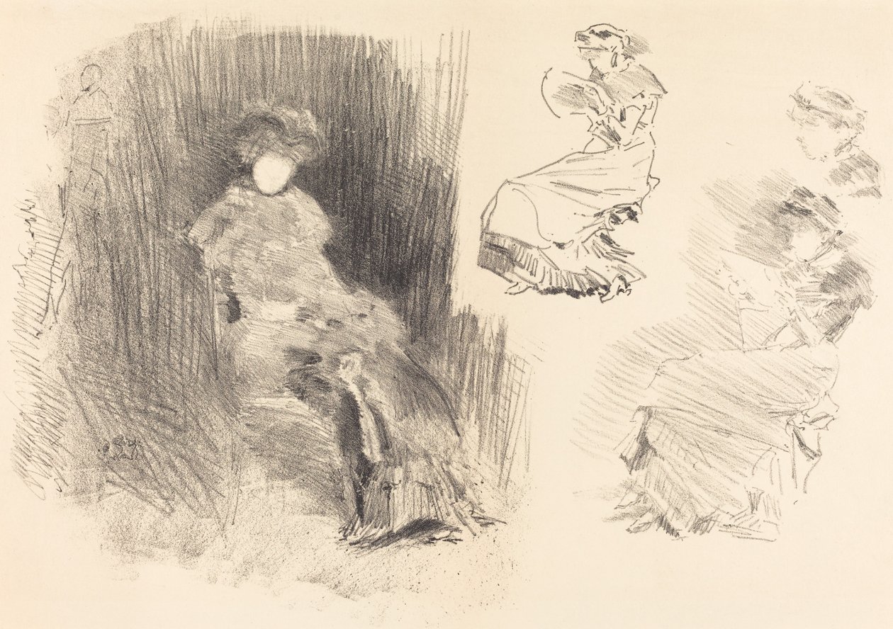 Olvasás alkotó: James Abbott McNeill Whistler
