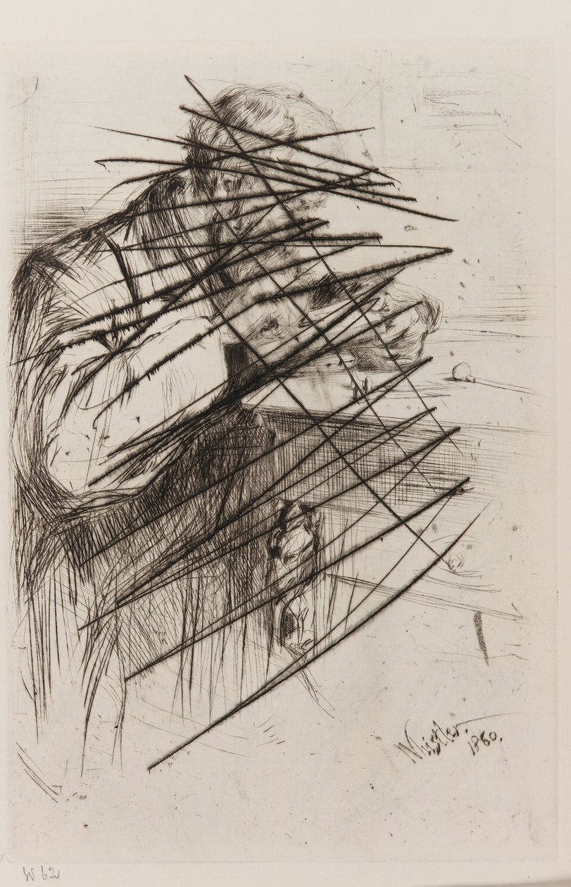 Riault (A fametsző) alkotó: James Abbott McNeill Whistler