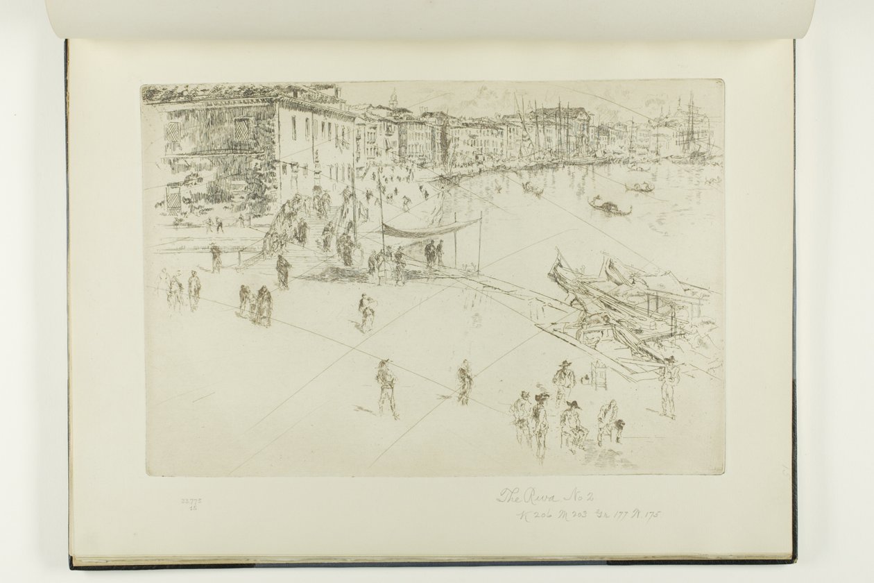 Riva, No. 2 alkotó: James McNeill Whistler