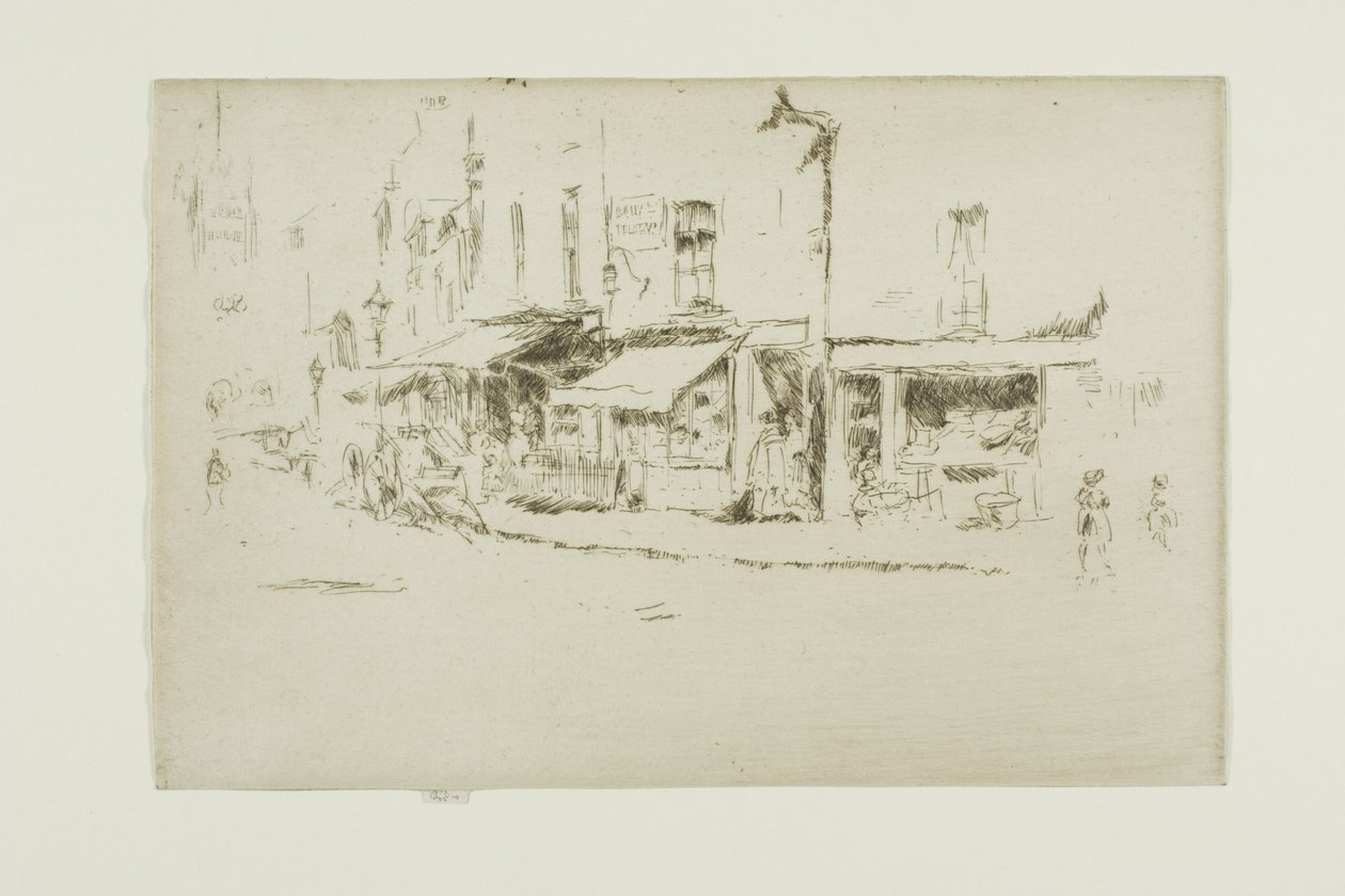 Rochester Row, Westminster alkotó: James Abbott McNeill Whistler