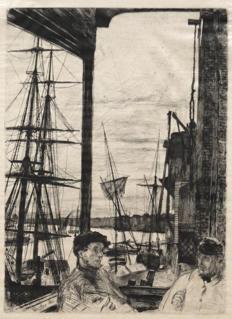 Rotherhithe alkotó: James McNeill Whistler