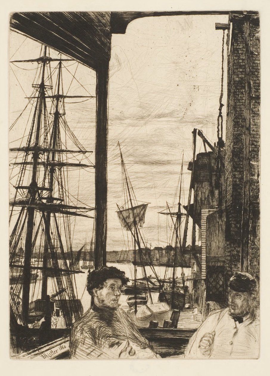 Rotherhithe alkotó: James McNeill Whistler