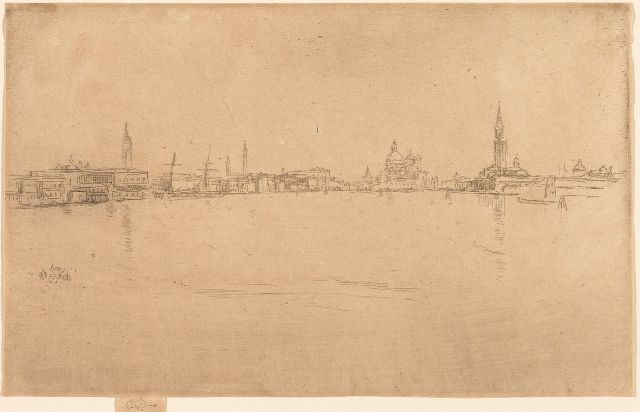Tisztelgés hajnalban alkotó: James McNeill Whistler
