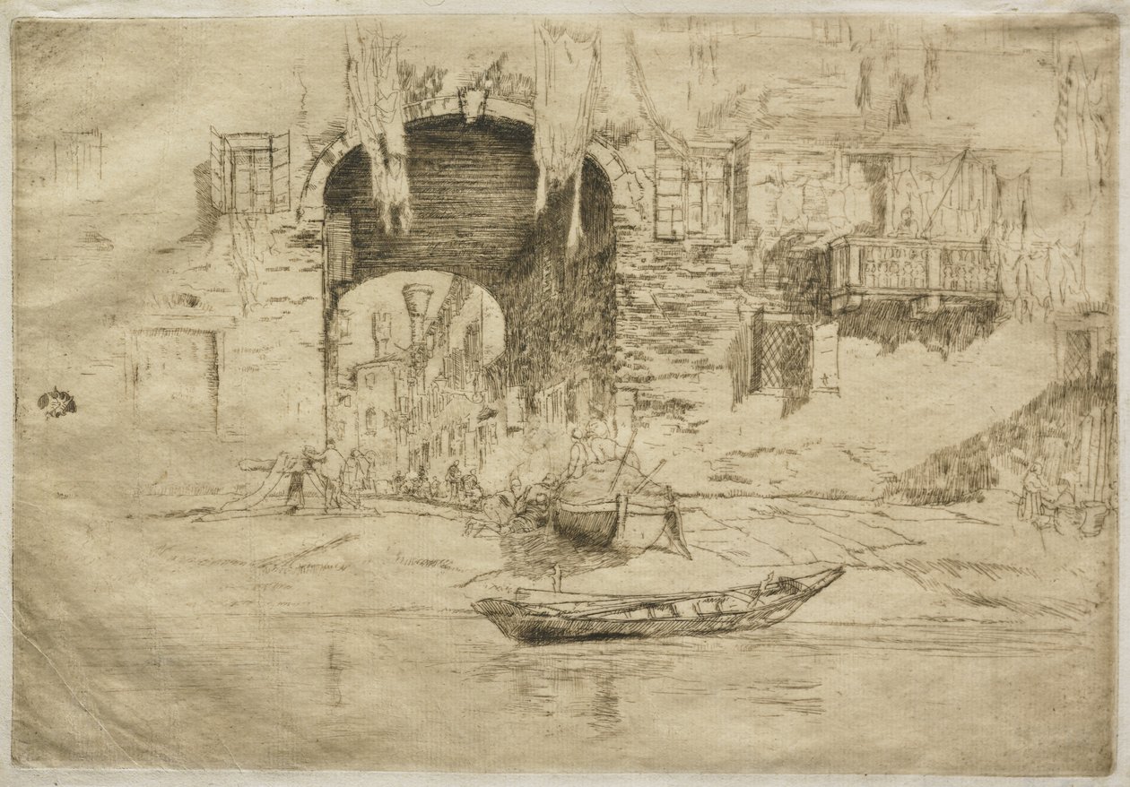 Szent Blaise alkotó: James McNeill Whistler