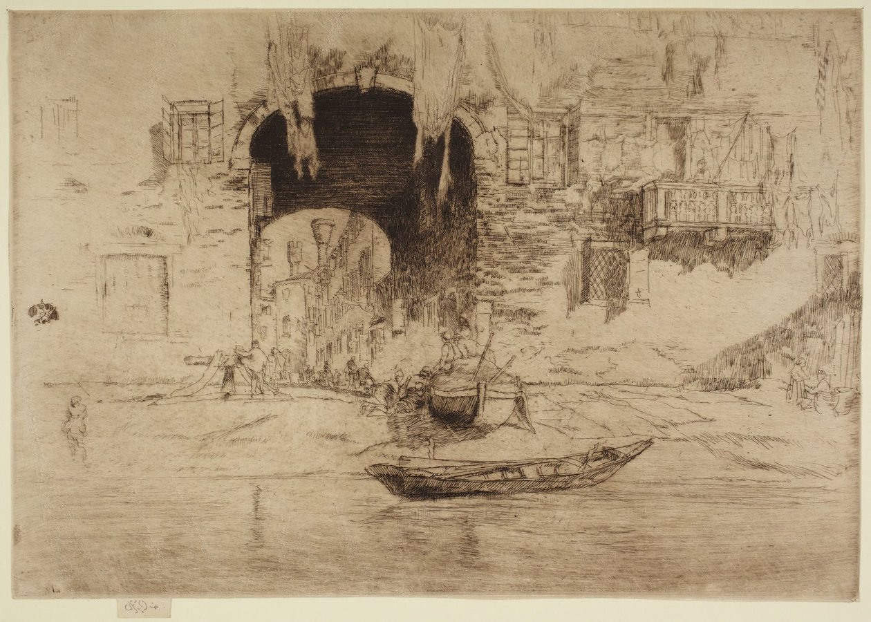 Szent Blaise alkotó: James McNeill Whistler